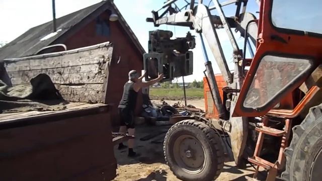 Выгружаем токарный станок! смотреть онлайн