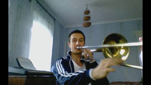 James Bond theme on Trombone смотреть онлайн