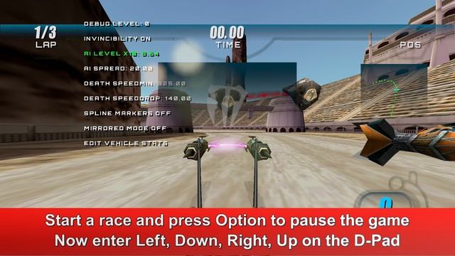 Star Wars Episode 1: Racer Debug Mode | Easy Platinum | How to win every Race in 10 seconds смотреть онлайн