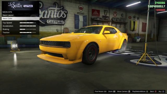 GTA 5 Online New Bravado Gauntlet Hellfire Car смотреть онлайн