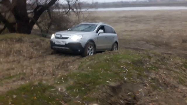 Test drive OPEL ANTARA 2008 part ll, off road смотреть онлайн