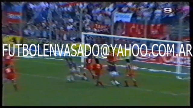 San Lorenzo vs Independiente. Campeonato Clausura 1991. Con Ricardo Bochini. смотреть онлайн