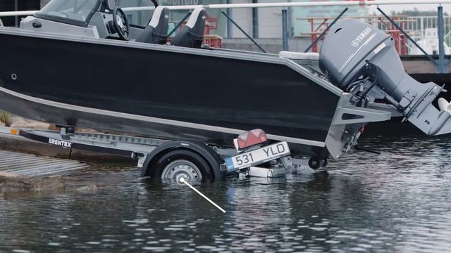 Brentex лодочный прицеп BREN-500B смотреть онлайн