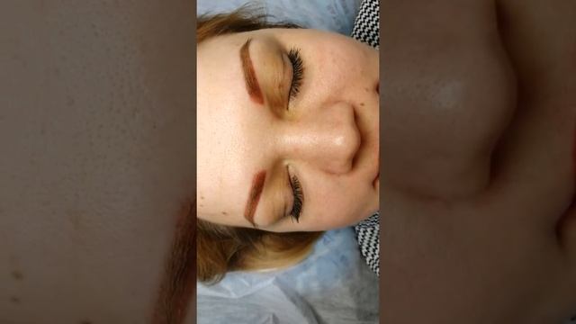 Гратаж брови Мастер Светлана Яковенко Оренбург #бровиоренбург #векиоренбург #мягкаярастушевка #грат