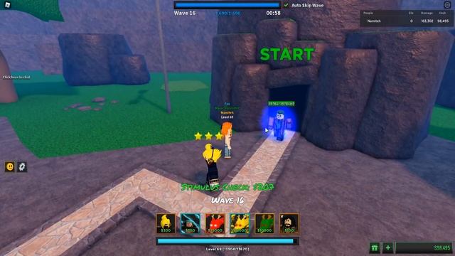 Sanji (Raid) is OP OP legendary on Ultimate Tower Defense | Roblox смотреть онлайн