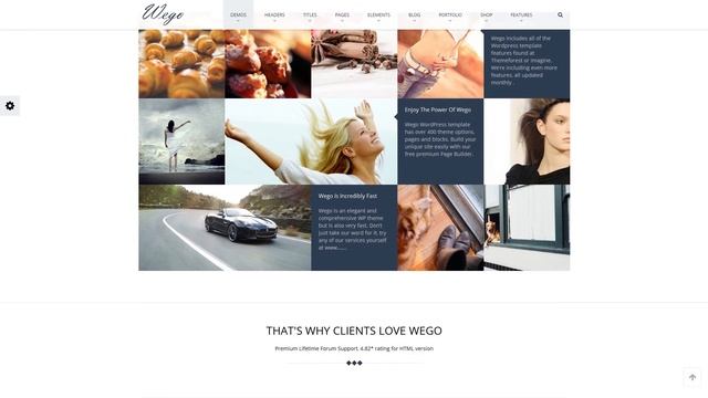 Wego - Responsive Multi-Purpose WordPress Theme смотреть онлайн