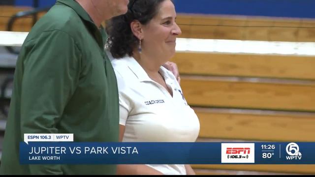 Park Vista volleyball wins final homestand for coach Erica Green смотреть онлайн