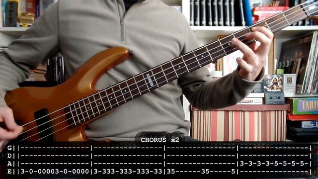 DEF LEPPARD - Women 👩 (bass cover w/ Tabs) смотреть онлайн