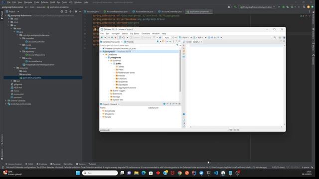 Spring Boot App - PostgreSQL - GitHub Actions CI/CD Pipeline in Kubernetes смотреть онлайн