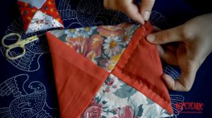 Шьем лоскутное одеяло. Способ №2.