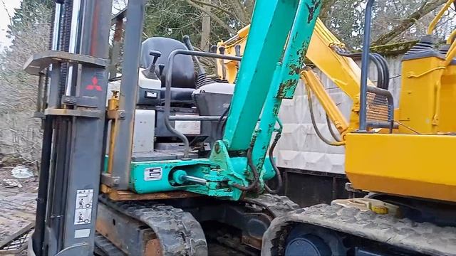 Mitsubishi FD15 продажа вилочного погрузчика смотреть онлайн