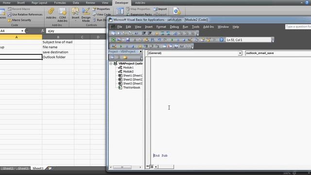 Learn Excel - Video 177 - VBA - Control Outlook attachments from ExCEL смотреть онлайн