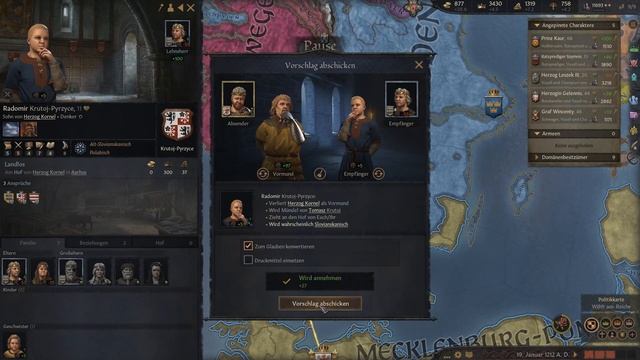 Let's Play Crusader Kings 3: #85: Das Heiligtum Arkona (Slawisches Mecklenburg / Rollenspiel) смотреть онлайн