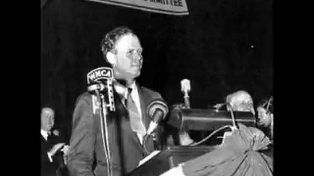 Charles Lindbergh's - September 11, 1941 Des Moines Speech смотреть онлайн