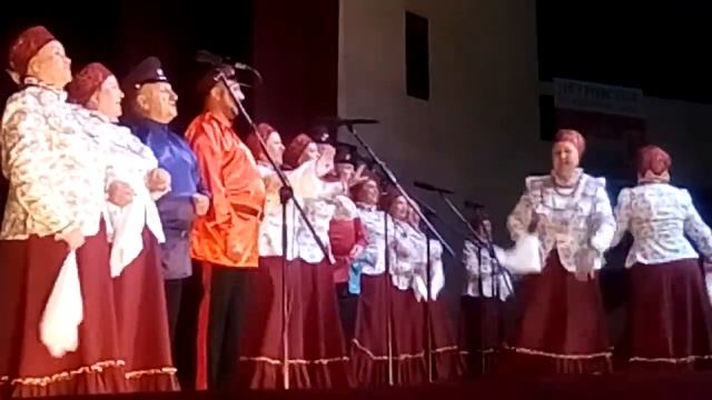 Вокальная группа ,,Обеилск" и казачий хор смотреть онлайн