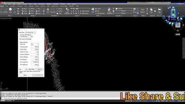 How to Create Cross Section in Autocad || Free Software to Create X Section and L Section Profile смотреть онлайн