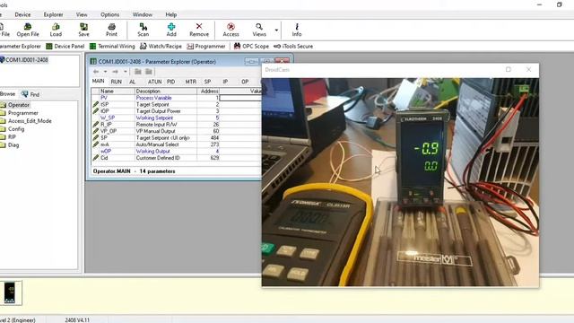 Episode 4 Eurotherm Temperature Controller Connect to Itools using RS485 смотреть онлайн