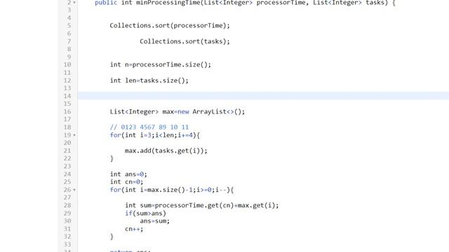 100085. Minimum Processing Time | leetcode | Weekly Contest 366. смотреть онлайн