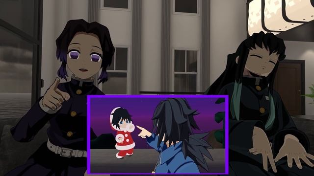 Shinobu e Tokito reagem a Tomioka é desmascarado por seu filho Gota em Demon Slayer VR смотреть онлайн