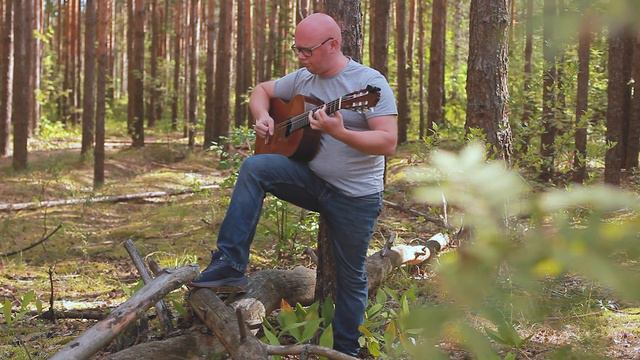 Green Day boulevard of broken dreams fingerstyle acoustic guitar cover смотреть онлайн