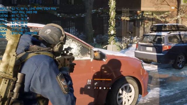 Графика Tom Clancy's The Division смотреть онлайн