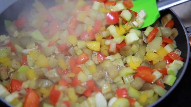 Вкусные и полезные рецепты. Паста "Пенне" с овощами. смотреть онлайн