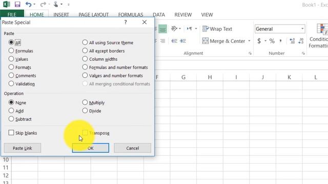 How to Convert Rows to columns and Columns to Rows In Excel смотреть онлайн
