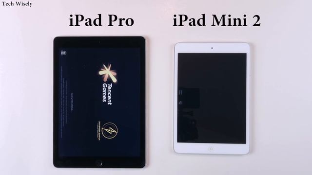 iPad Pro vs iPad Mini 2 Speed Test смотреть онлайн