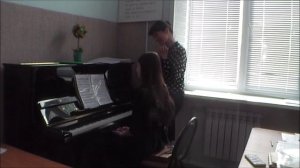 Открытый урок в классе фортепиано «Работа над качеством звука в разнохарактерных пьесах».