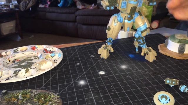 Warhammer 40k: wip tau stormsurge and a custom turret смотреть онлайн