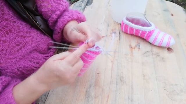 Тапочки-подследки КАРАМЕЛЬКИ. смотреть онлайн