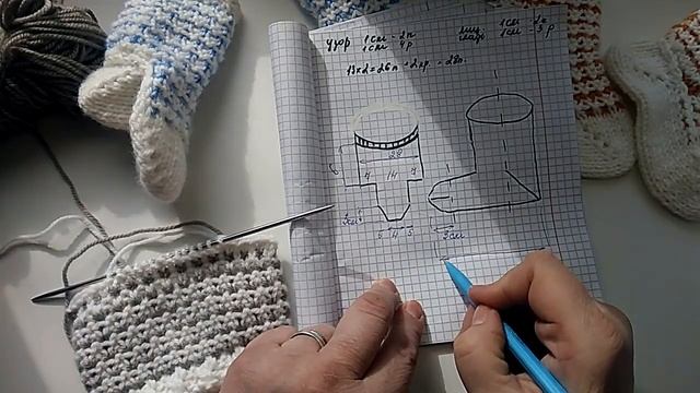 Носочки - сапожки на 2 спицах. Сколько набрать,где убавить, где прибавить. смотреть онлайн