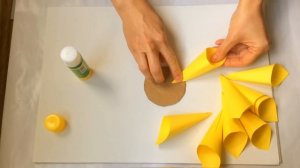 Гигантские цветы. Большие цветы. Как сделать цветы из бумаги. Оригами.