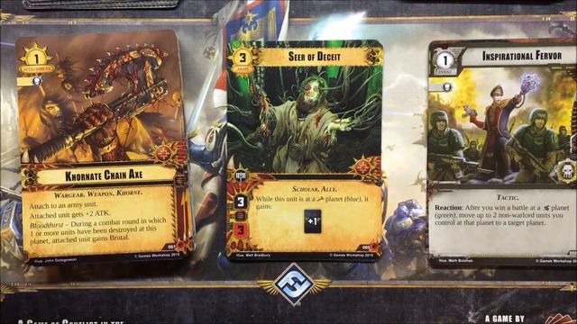 Warhammer 40000 Conquest. Deadly Salvage War Pack unboxing смотреть онлайн