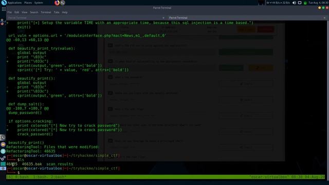 TryHackMe SimpleCTF walkthrough || Sqli,Vim priviledge Escalation || смотреть онлайн