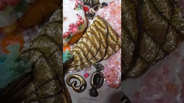 Колье "Сладкоежка" на большой конкурс greenbird 2020. От шаблона до последнего стежка смотреть онлайн