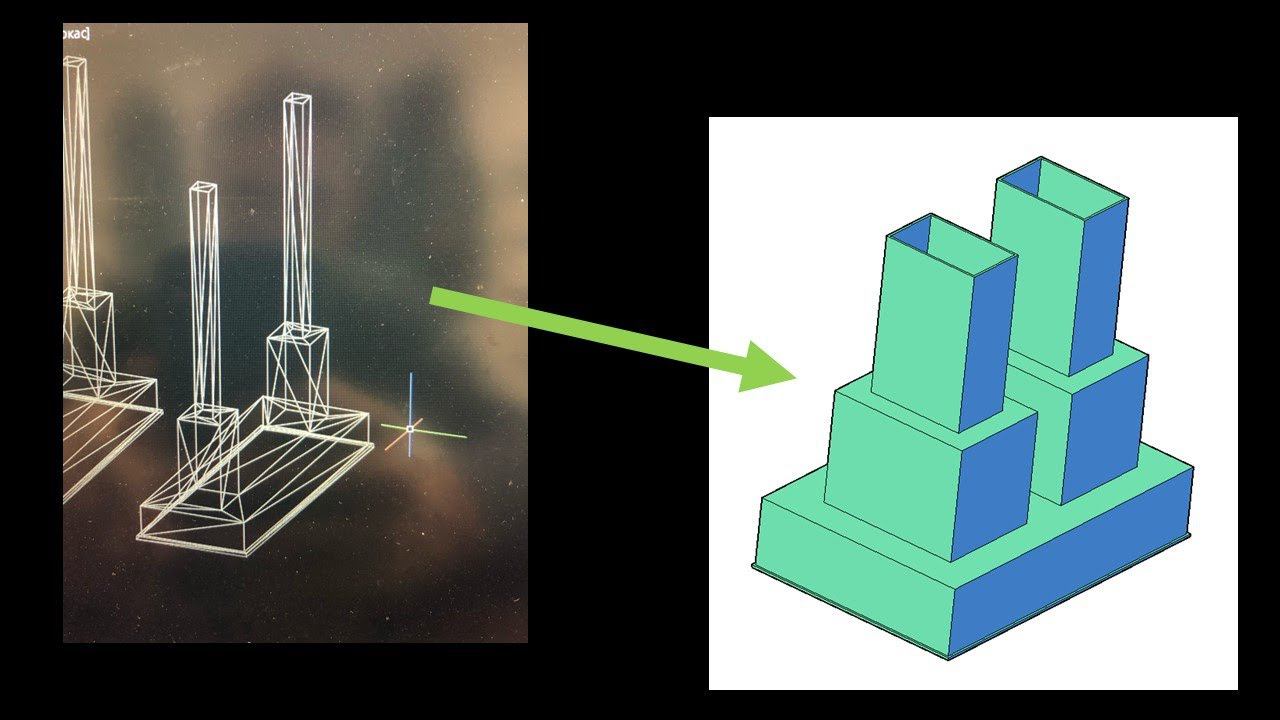 Поверхность Civil 3D по техническому изделию. смотреть онлайн