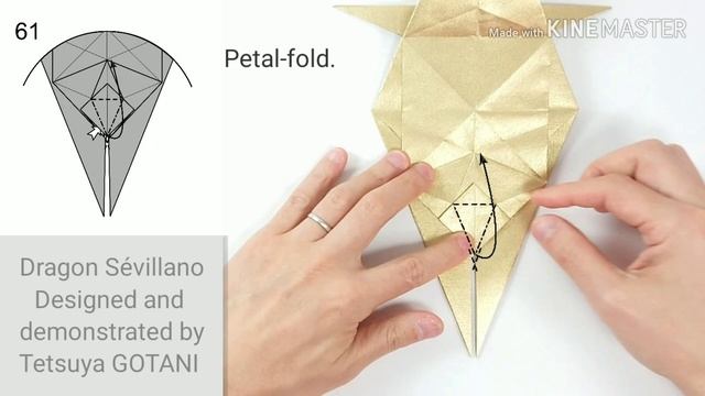 Origami Dragon tutorial смотреть онлайн
