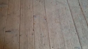 Баня. Устройство полов. Старинный способ (дедовский метод).