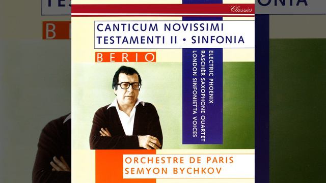 Berio: Sinfonia - 5. смотреть онлайн