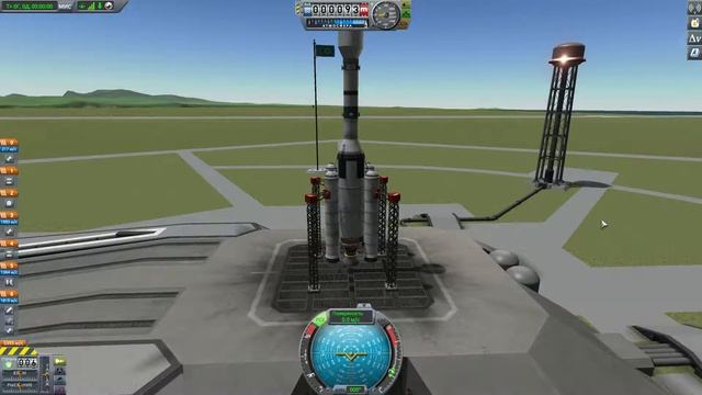 KSP Первый спутник на орбите смотреть онлайн
