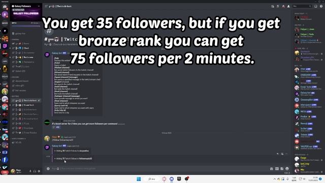 Free Twitch Follower Bot in Discord! WORKING 2023 смотреть онлайн