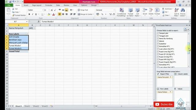 REKAPITULASI DATA BERDASARKAN KATEGORI DENGAN PIVOT TABEL EXCEL смотреть онлайн