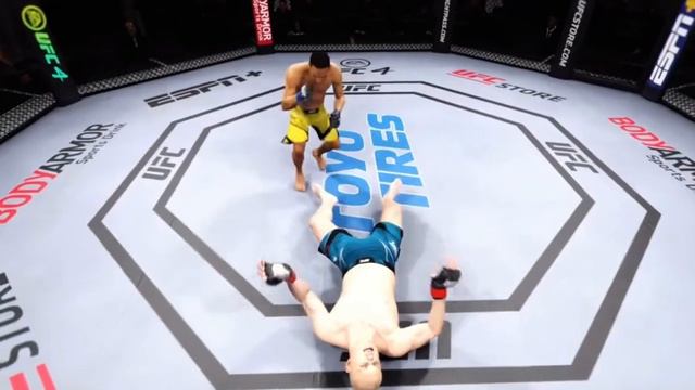 UFC 4 | Tallest fighter vs Shortest fighter (Brutal KO) смотреть онлайн