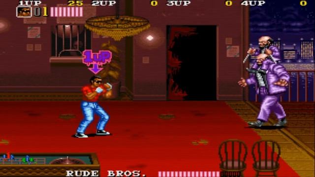 Vendetta (Crime Fighters 2) - 1991 Arcade Game - 1 Player Playthrough смотреть онлайн