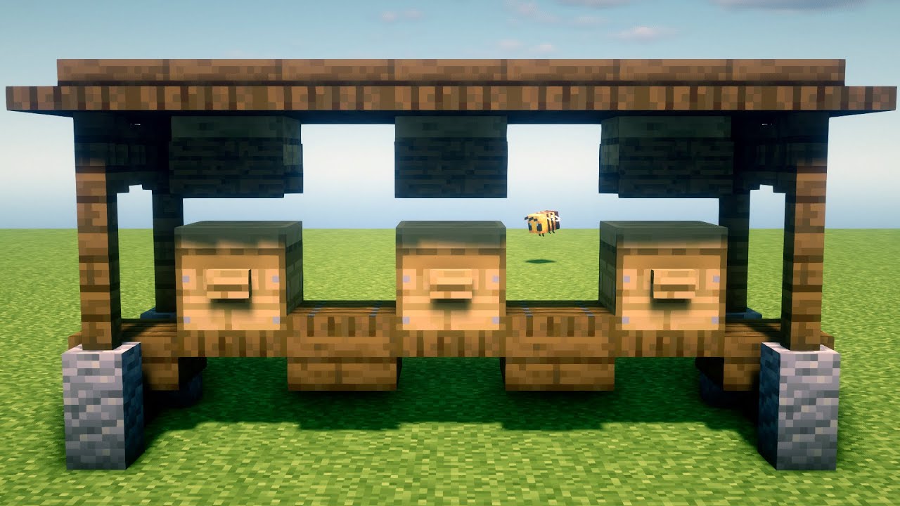 ПЧЕЛИНАЯ ФЕРМА В МАЙНКРАФТЕ! смотреть онлайн