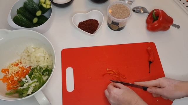 Огурцы по корейски/Кимчи из огурцов/Kimchi смотреть онлайн