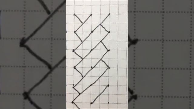 Узоры косички по клеточкам для тетради. Как нарисовать пошагово. смотреть онлайн