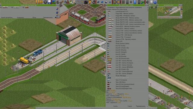 OpenTTD обзор NewGRF: Большой Чешский сборник графики CZTR (часть 1) смотреть онлайн