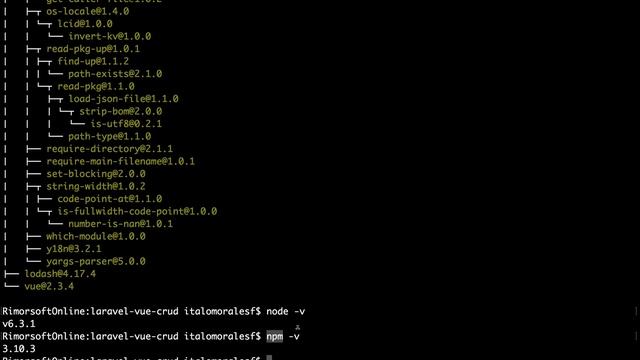 1 - CRUD en LARAVEL & VUEjs - Webpack, Laravel Mix, NPM, Axios | Rimorsoft Online смотреть онлайн